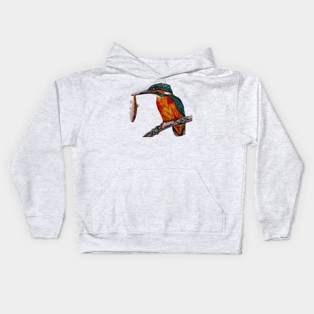 King Of Fish Kids Hoodie by Irsaervin